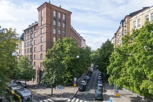 Kuva toimitilan julkisivusta osoitteessa Laivasillankatu 14, Helsinki (Ullanlinna)