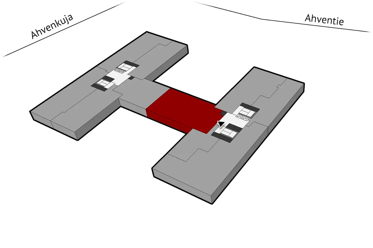 Toimitilan pohjakuva osoitteessa Ahventie 4, Espoo (Haukilahti)