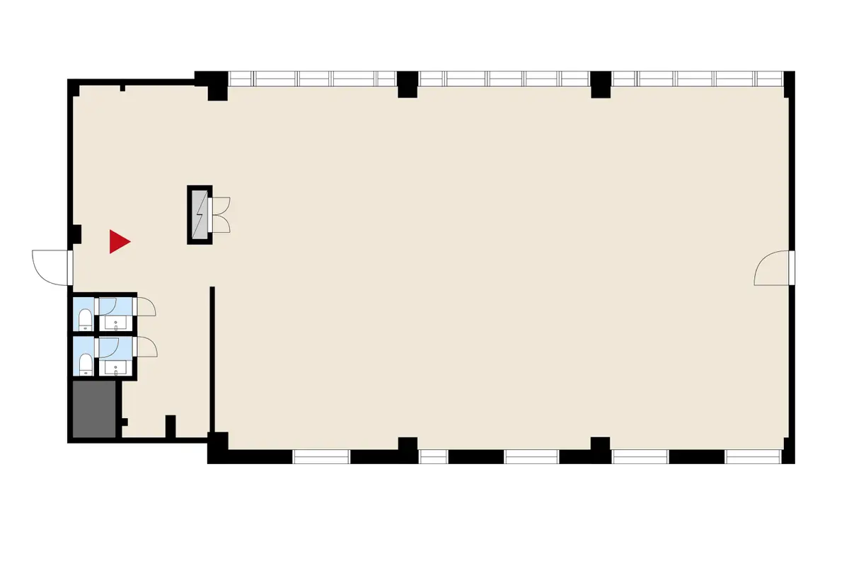 Toimitilan pohjakuva osoitteessa Ahventie 4, Espoo (Haukilahti)