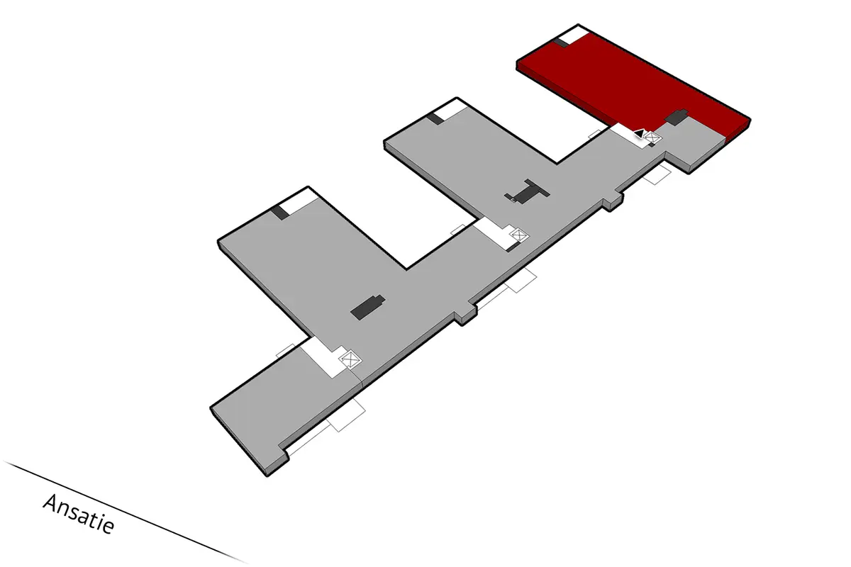Toimitilan pohjakuva osoitteessa Ansatie 6a, Vantaa (Aviapolis)