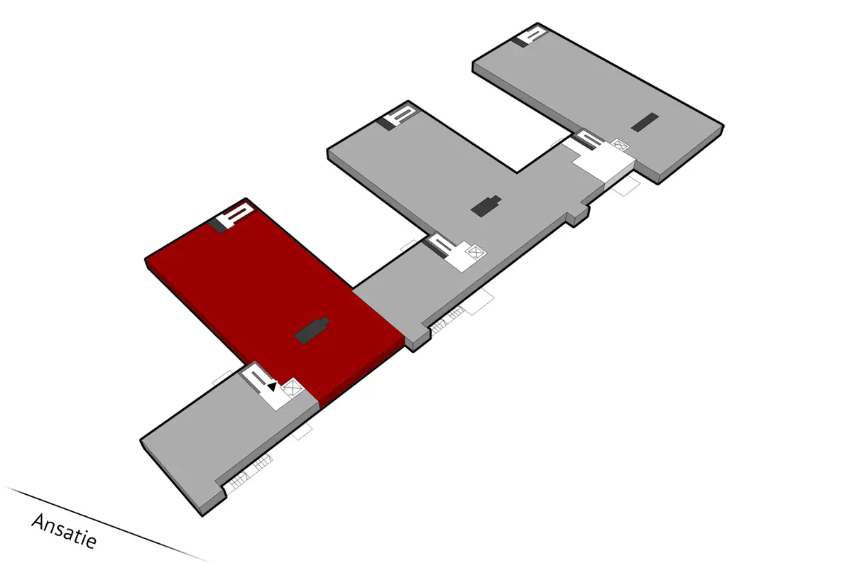 Toimitilan pohjakuva osoitteessa Ansatie 6a, Vantaa (Aviapolis)