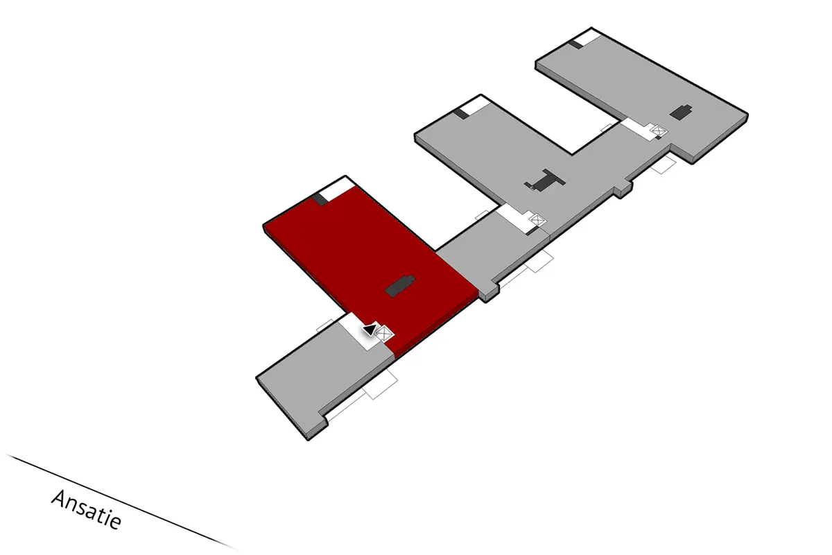 Toimitilan pohjakuva osoitteessa Ansatie 6a, Vantaa (Aviapolis)