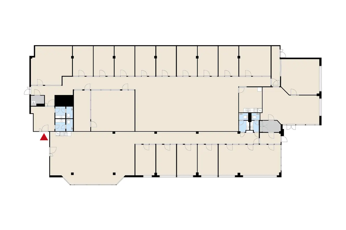Toimitilan pohjakuva osoitteessa Niittyrinne 7, Espoo (Yli-Finnoo)