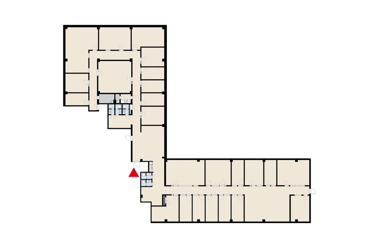 Toimitilan pohjakuva osoitteessa Ahventie 4, Espoo (Haukilahti)