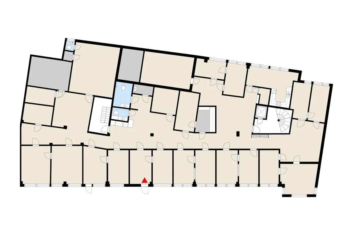 Toimitilan pohjakuva osoitteessa Asemakatu 4, Järvenpää (keskusta)