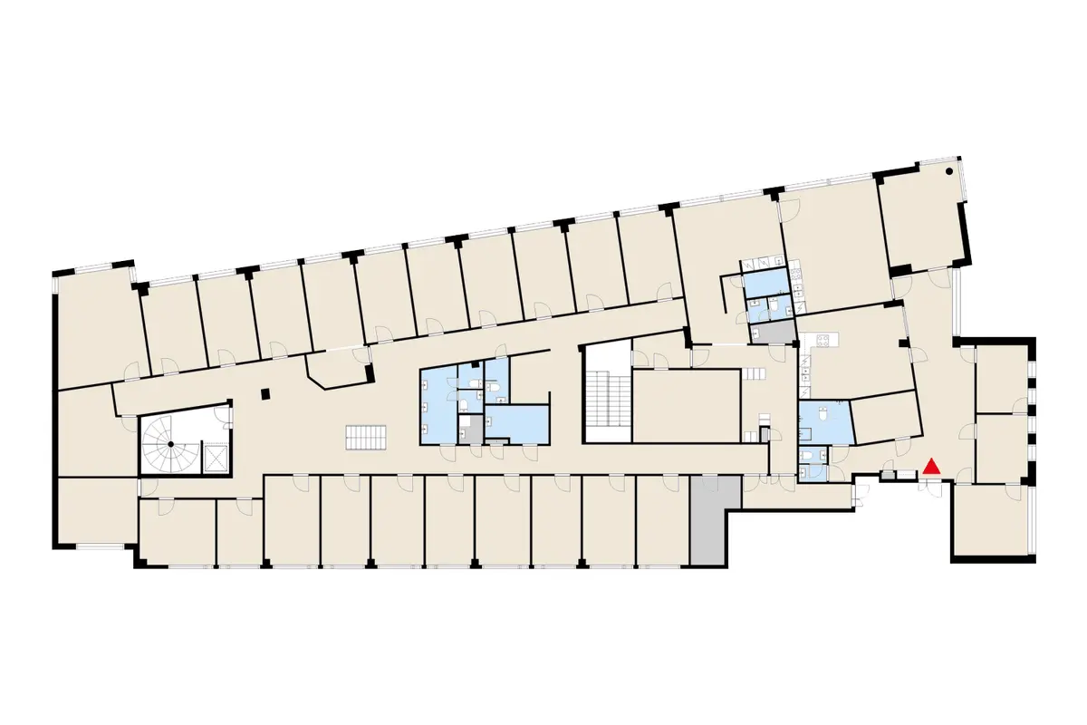 Toimitilan pohjakuva osoitteessa Asemakatu 4, Järvenpää (keskusta)