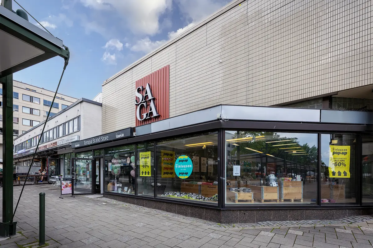Kuva toimitilan julkisivusta osoitteessa  Sibeliuksenkatu 18-22, Järvenpää (keskusta)