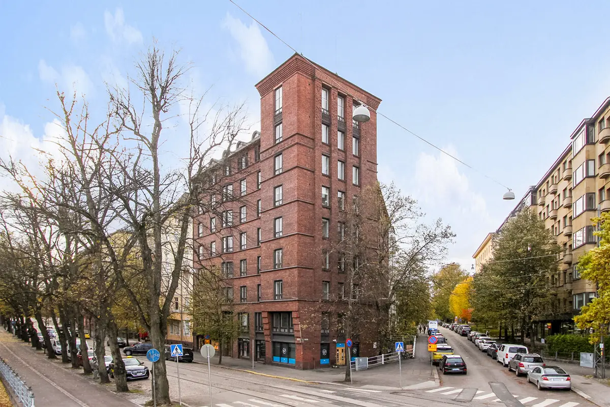 Picture of the facade of the premises at Laivasillankatu 14, Helsinki (Ullanlinna)
