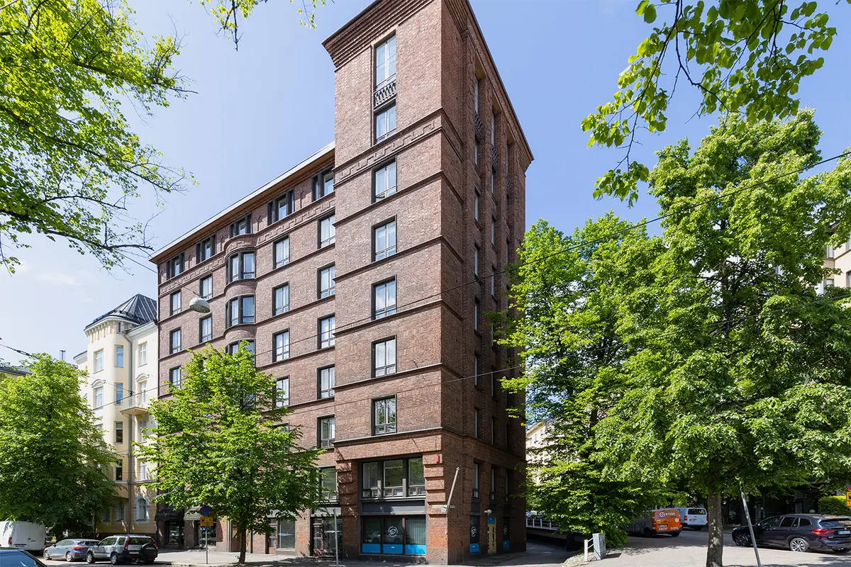 Picture of the facade of the premises at Laivasillankatu 14, Helsinki (Ullanlinna)