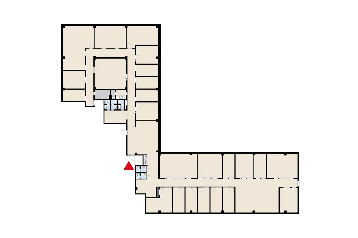 Toimitilan pohjakuva osoitteessa Ahventie 4, Espoo (Haukilahti)