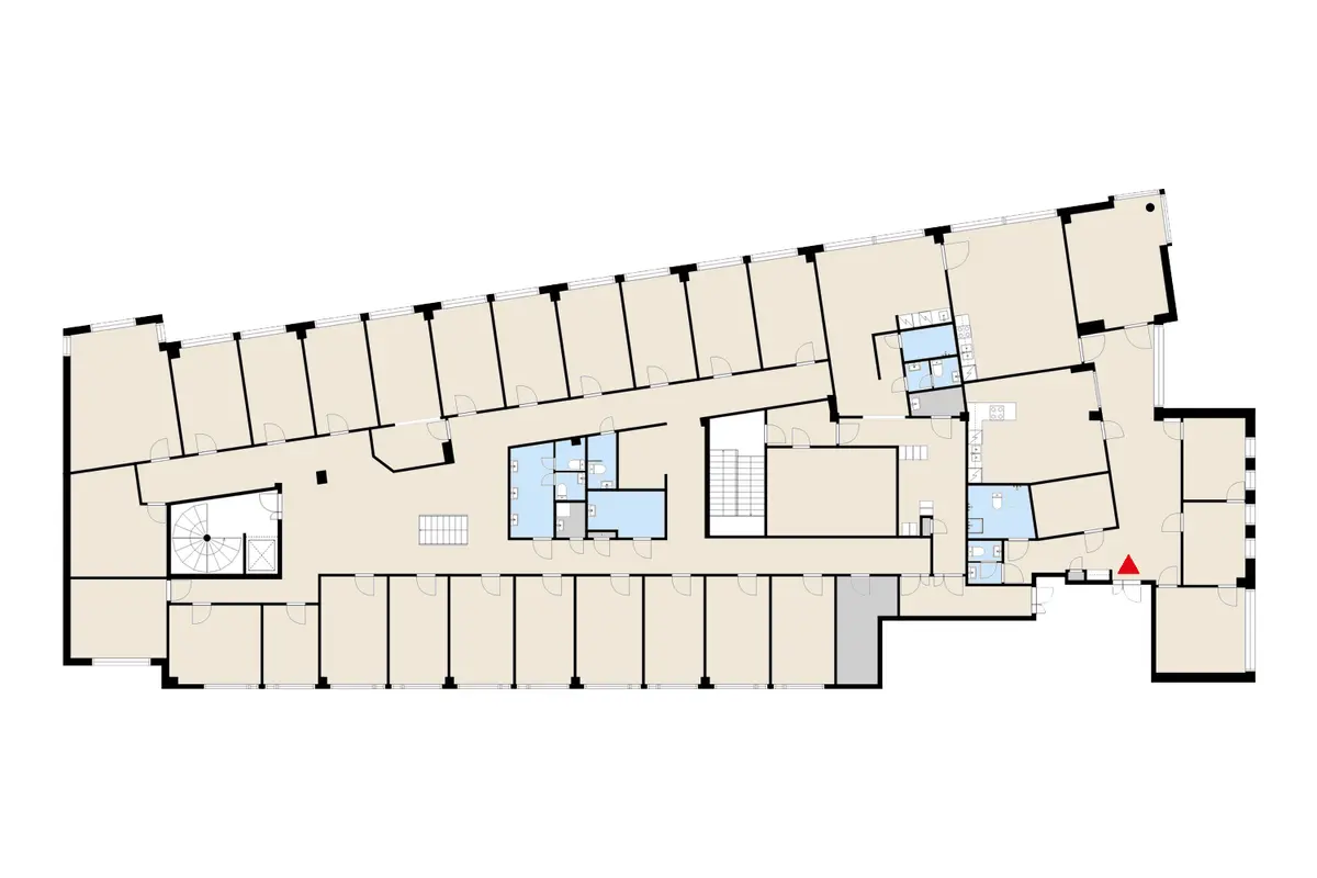 Toimitilan pohjakuva osoitteessa Asemakatu 4, Järvenpää (keskusta)