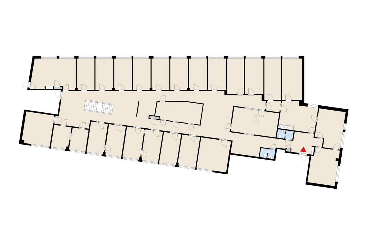 Toimitilan pohjakuva osoitteessa Asemakatu 4, Järvenpää (keskusta)