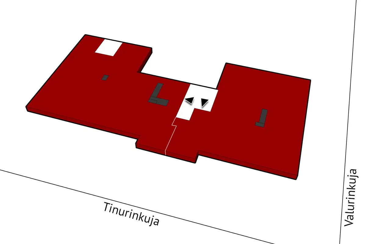 Toimitilan pohjakuva osoitteessa Tinurinkuja 4, Espoo (Leppävaara)