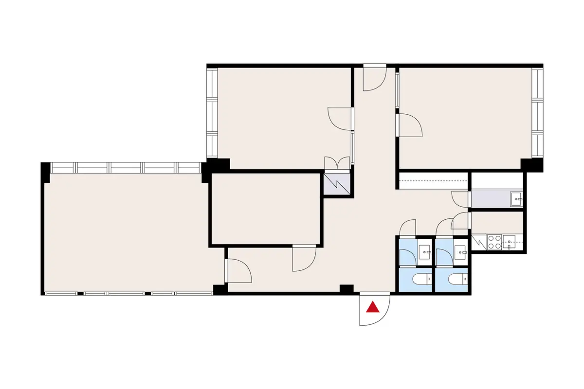 Toimitilan pohjakuva osoitteessa Ahventie 4, Espoo (Haukilahti)