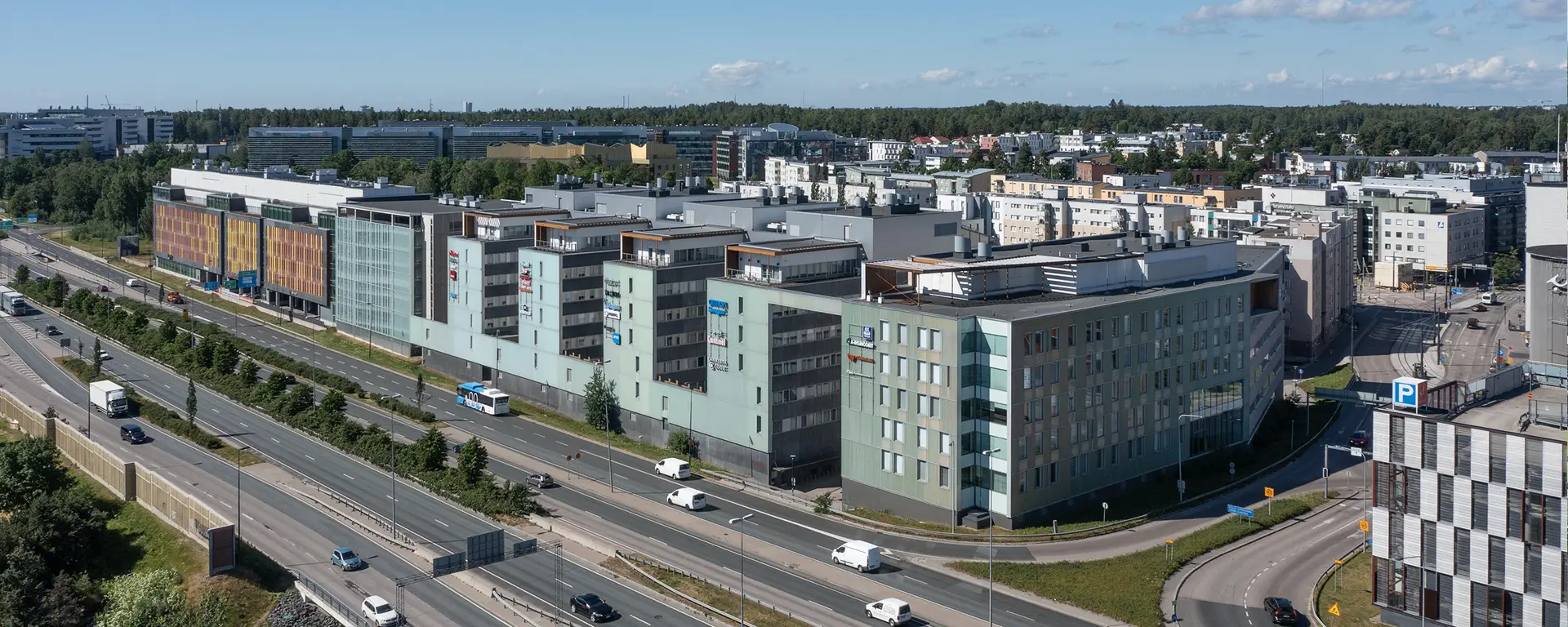 Alberga Business Park - D- ja E-talot