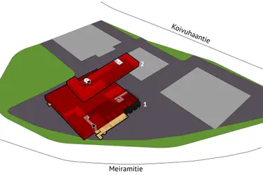 Vantaan Meiramitie 3, kiinteistön sijaintikuva