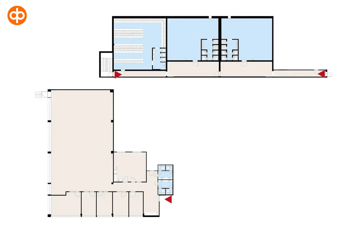 Silvastintie 1, Vantaa. social space on the mezzanine floor and office space on the second floor