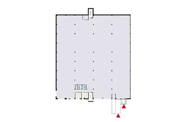 Silvastintie 1 Vantaa, 1st floor office space 3216 m2 floor plan.