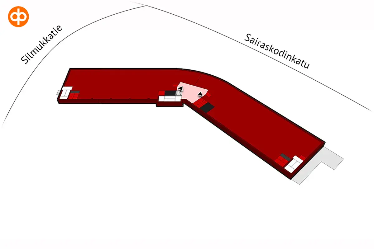 Circle Housen neljännen kerroksen pohjakuva.